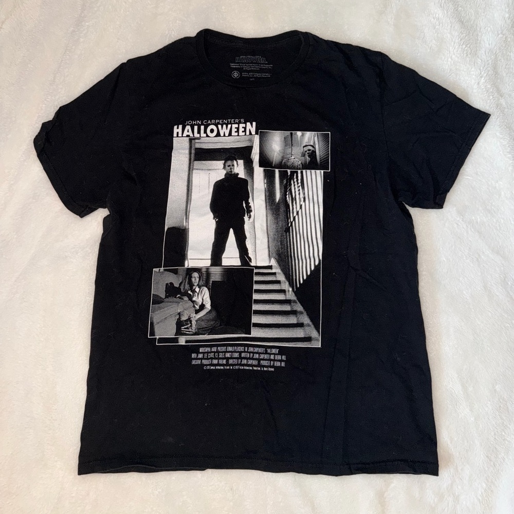 Spencer's Black Horror Movie Tee